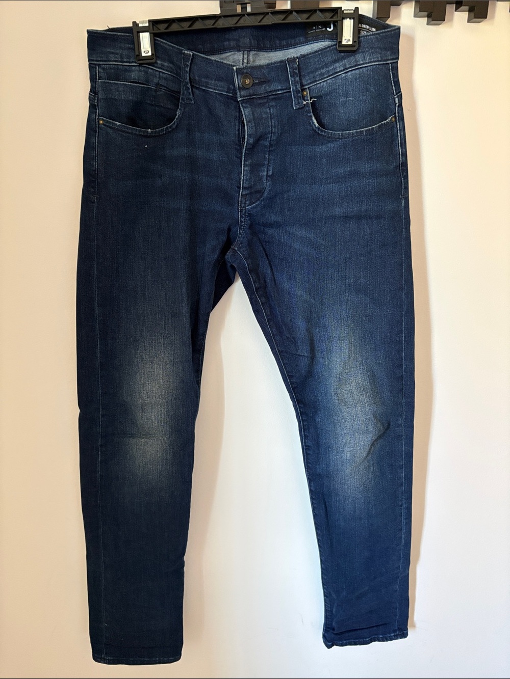 Armani Exchange Men's Slim Indigo Stretch Jeans
